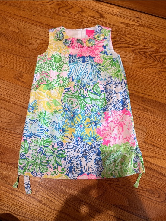 Lilly Pulitzer Other - Girls' Sleeveless Floral Patchwork Dress in Multicolor